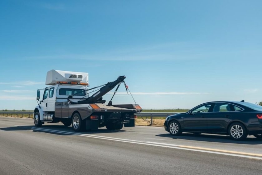 Heavy-duty tow truck