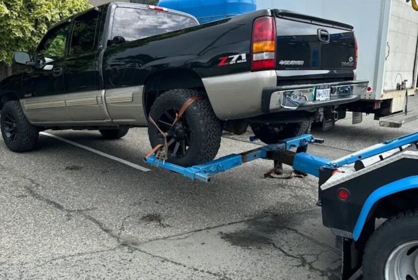 towing truck pickup