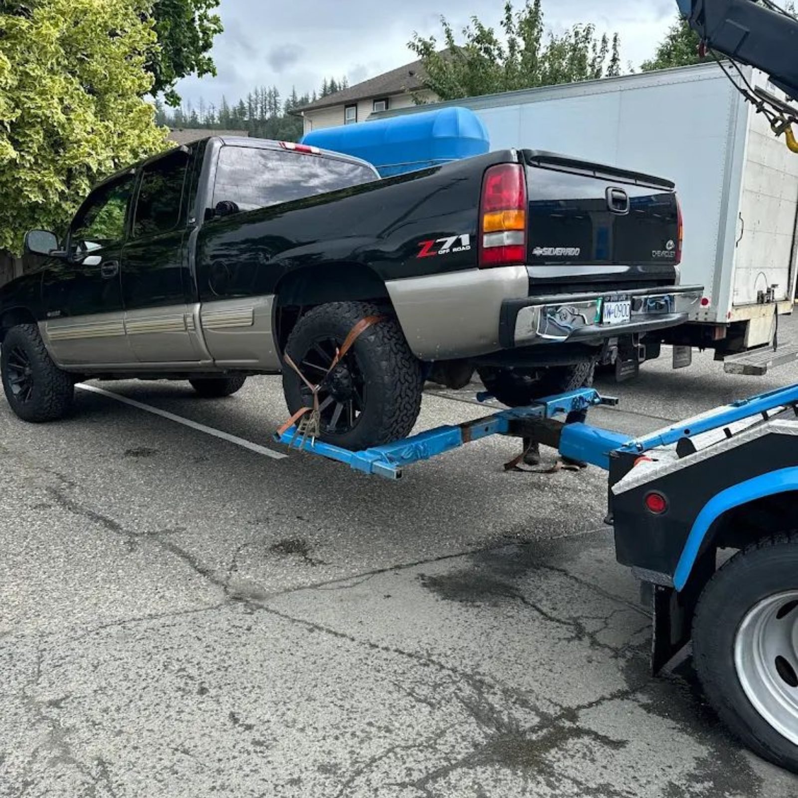 towing truck pickup